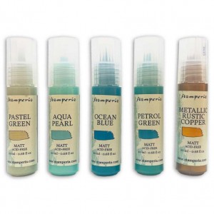 Набор текстурных патин Stamperia Rusty Texture paints KE55
